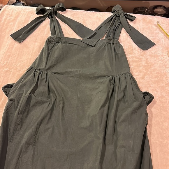 🇿🇦 L, AK JP brand dress from a swanky boutique in Cape Town. Forest Green NWOT - Picture 12 of 16